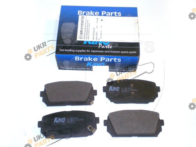Тормозные колодки KAVO PARTS KBP-4019