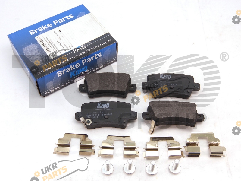 Тормозные колодки KAVO PARTS KBP-2014
