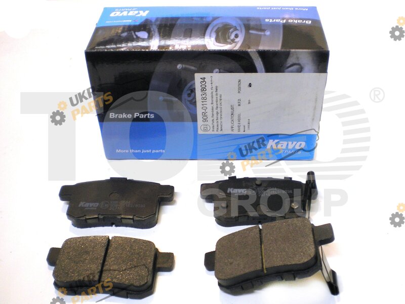 Тормозные колодки KAVO PARTS KBP-2044