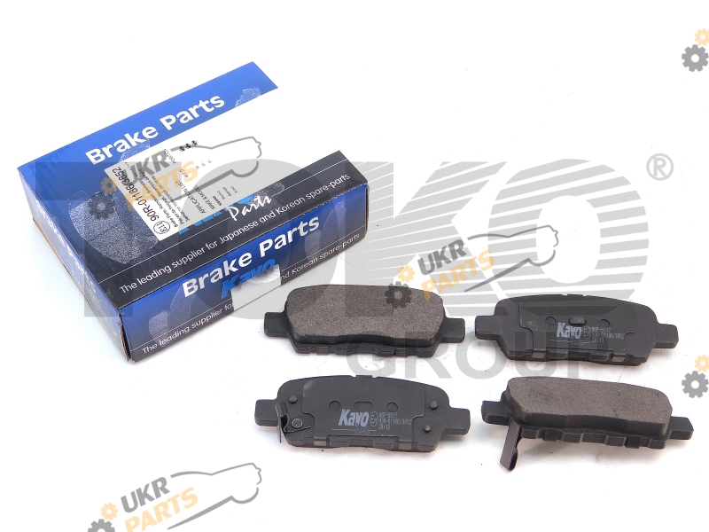 Тормозные колодки KAVO PARTS KBP-6517