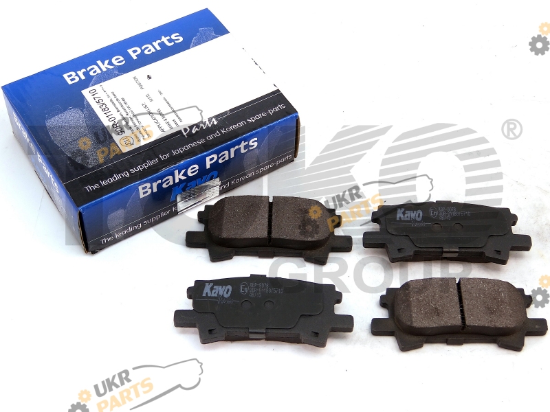 Тормозные колодки KAVO PARTS KBP-9078
