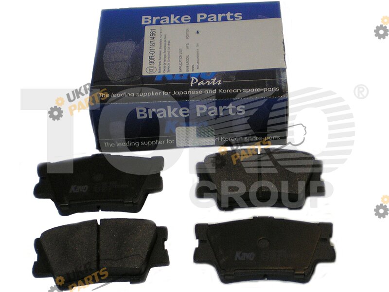 Тормозные колодки KAVO PARTS KBP-9086