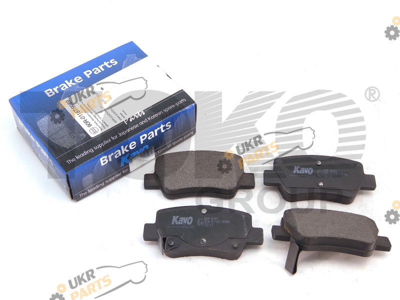 Тормозные колодки KAVO PARTS KBP-9107