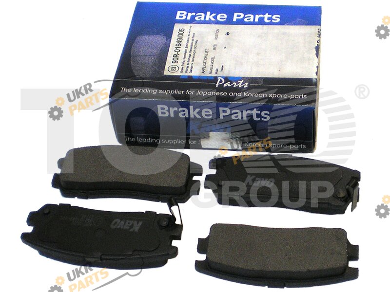 Тормозные колодки KAVO PARTS KBP-3502