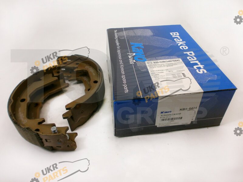 Тормозные колодки барабанные KAVO PARTS KBS-6404