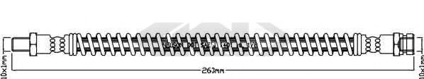 Тормозной шланг Hyundai/Kia 587443F000