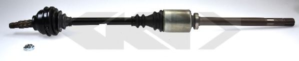 Полуось в сборе GKN-SPIDAN 21963