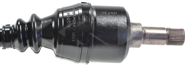 Полуось в сборе GKN-SPIDAN 22871 Полуось в сборе GKN-SPIDAN 22871