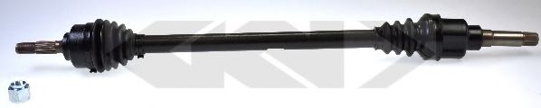 Полуось в сборе GKN-SPIDAN 24251