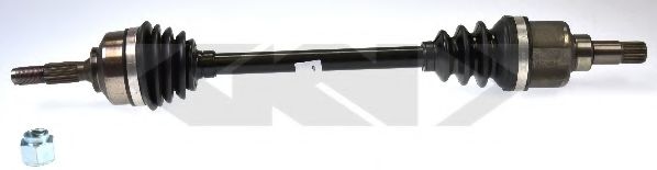 Полуось в сборе GKN-SPIDAN 24256
