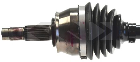 Полуось в сборе GKN-SPIDAN 24348 Полуось в сборе GKN-SPIDAN 24348
