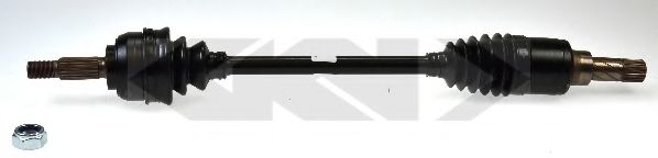Полуось в сборе GKN-SPIDAN 24400