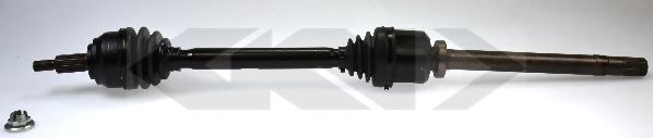 Полуось в сборе GKN-SPIDAN 24647