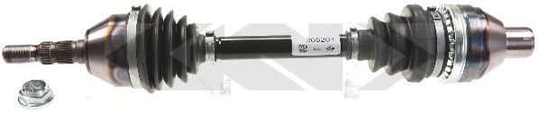 Полуось в сборе GKN-SPIDAN 24955