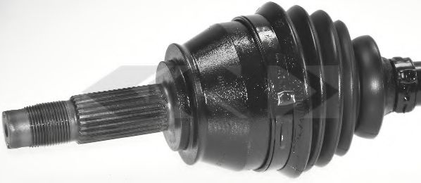 Полуось в сборе GKN-SPIDAN 25631 Полуось в сборе GKN-SPIDAN 25631