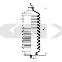 Пыльник рулевой рейки GKN-SPIDAN 83540