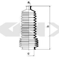Пыльник рулевой рейки GKN-SPIDAN 83829