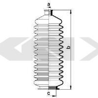 Пыльник рулевой рейки GKN-SPIDAN 83832