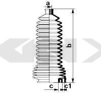 Пыльник рулевой рейки GKN-SPIDAN 83850
