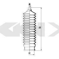 Пыльник рулевой рейки GKN-SPIDAN 83888