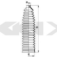 Пыльник рулевой рейки GKN-SPIDAN 83892