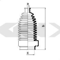 Пыльник рулевой рейки GKN-SPIDAN 83920