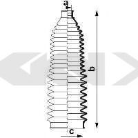 Пыльник рулевой рейки GKN-SPIDAN 83921