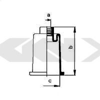 Пыльник рулевой рейки GKN-SPIDAN 83968