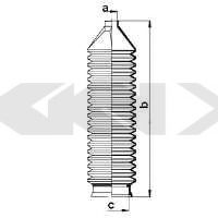 Пыльник рулевой рейки GKN-SPIDAN 83983