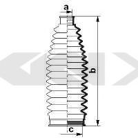 Пыльник рулевой рейки GKN-SPIDAN 83986