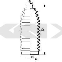 Пыльник рулевой рейки GKN-SPIDAN 84086