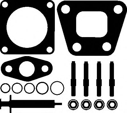 Монтажный комплект турбины ELRING 196.610