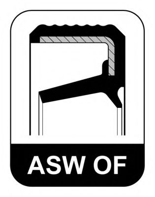 Сальник коленвала ELRING 742.950