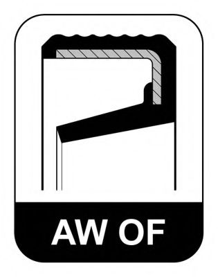 Сальник коленвала ELRING 751.610