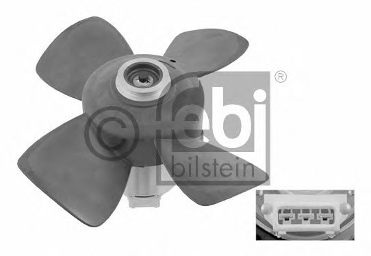 Вентилятор охлаждения двигателя FEBI 06995