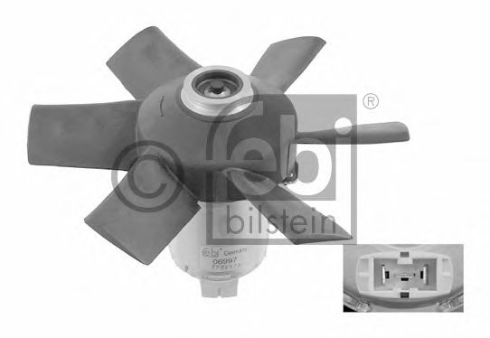 Вентилятор охлаждения двигателя FEBI 06997