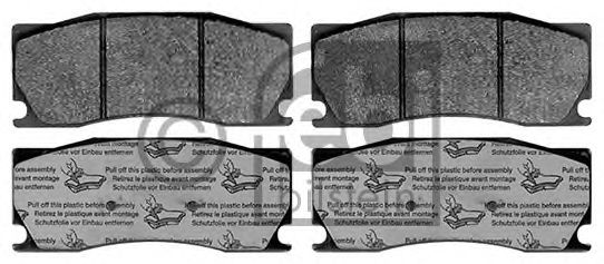 Тормозные колодки FEBI 116093
