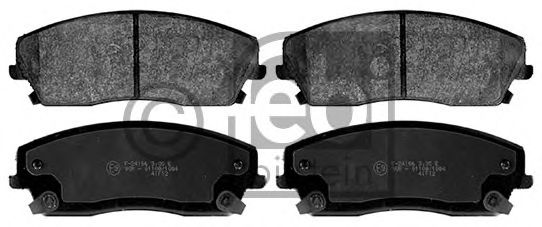 Тормозные колодки FEBI 116108