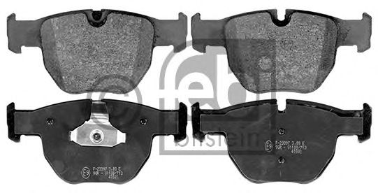 Тормозные колодки FEBI 116121