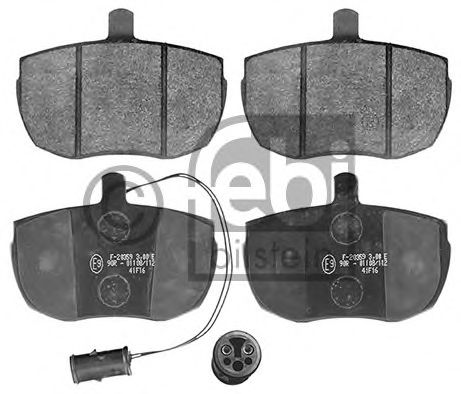Тормозные колодки FEBI 116127