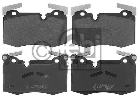 Тормозные колодки FEBI 116145