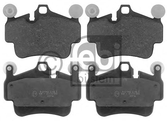 Тормозные колодки FEBI 116171
