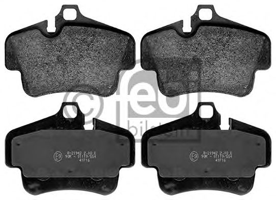 Тормозные колодки FEBI 116178