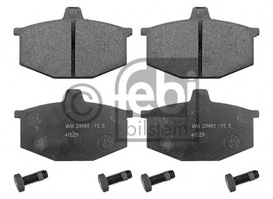 Тормозные колодки FEBI 116181