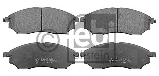 Тормозные колодки FEBI 116188