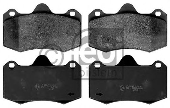 Тормозные колодки FEBI 116207