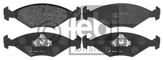 Тормозные колодки FEBI 116217