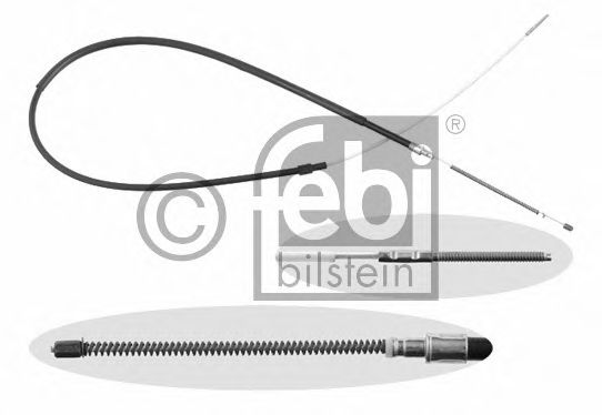 Трос ручного тормоза FEBI 14200