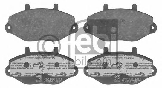 Тормозные колодки FEBI 16036