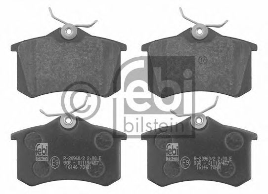 Тормозные колодки FEBI 16146